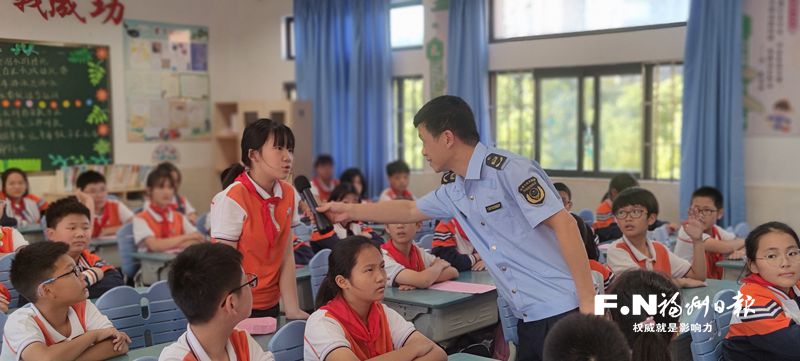 福州：食安宣传进校园